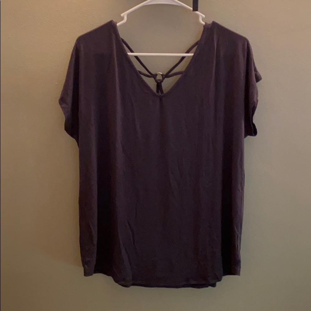 Papermoon Ampton detailed Grey top